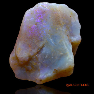 33.00 Cts Natural Australian Fire Opal Fancy Rough Loose Gemstone For Jewelry 30x22x11 mm RA-517