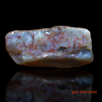 30.00 Cts Unheated Australian Fire Opal Loose Gemstone Fancy Rough Natural 32x15x10 mm RA-518