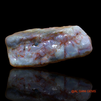 30.00 Cts Unheated Australian Fire Opal Loose Gemstone Fancy Rough Natural 32x15x10 mm RA-518