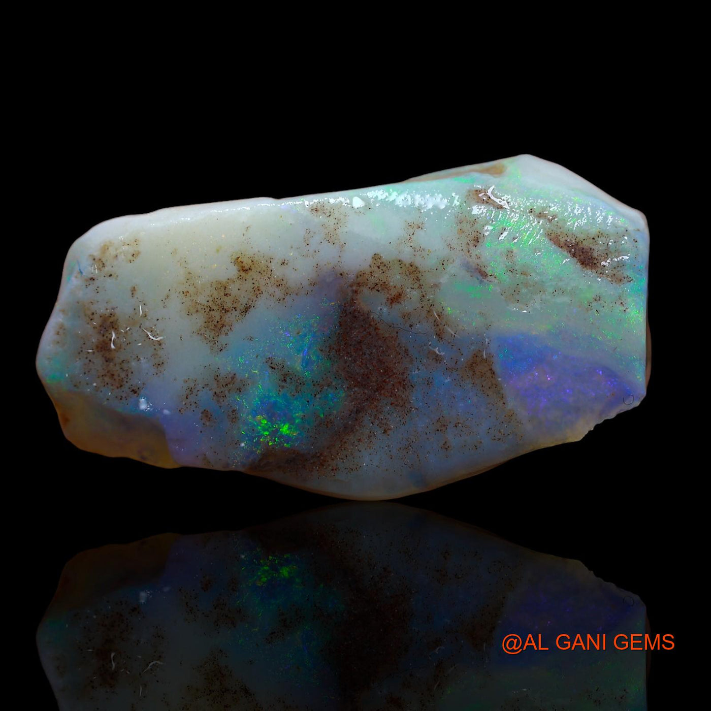 28.00 Cts Natural Australian Fire Opal Loose Gemstone Fancy Rough 34x18x7 mm RA-519