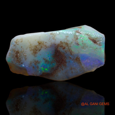 28.00 Cts Natural Australian Fire Opal Loose Gemstone Fancy Rough 34x18x7 mm RA-519