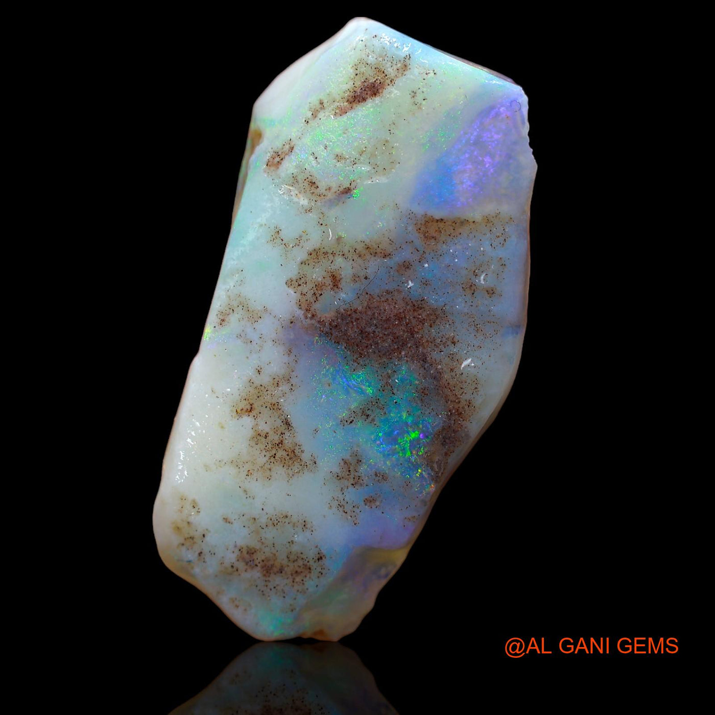 28.00 Cts Natural Australian Fire Opal Loose Gemstone Fancy Rough 34x18x7 mm RA-519