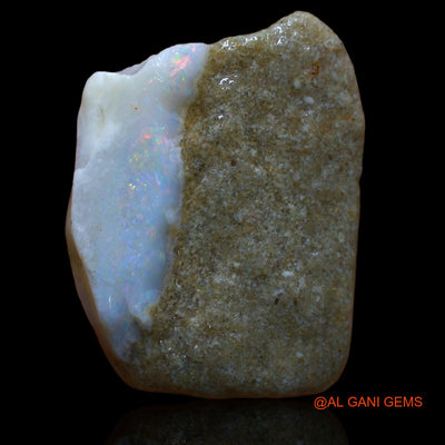 Natural Untreated Fire Opal Loose Gemstone Fancy Rough From Australia 27.00 Cts 28x21x6 mm RA-520
