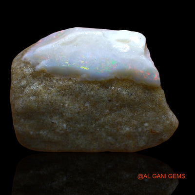 Natural Untreated Fire Opal Loose Gemstone Fancy Rough From Australia 27.00 Cts 28x21x6 mm RA-520
