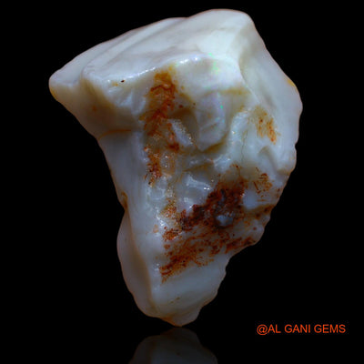 Natural Untreated Fire Opal Loose Gemstone Fancy Rough From Australia 42.00 Cts 31x23x14 mm RA-523