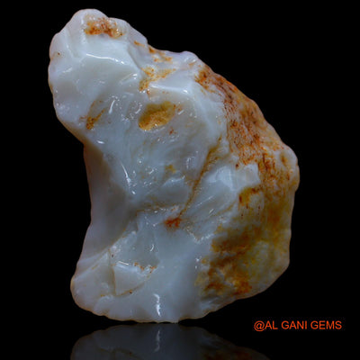 Natural Untreated Fire Opal Loose Gemstone Fancy Rough From Australia 42.00 Cts 31x23x14 mm RA-523
