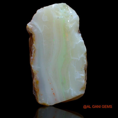 Natural Untreated Fire Opal Loose Gemstone Fancy Rough From Australia 45.00 Cts 26x23x14 mm RA-526
