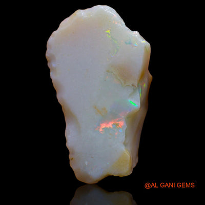 Natural Fire Opal Gemstone 32.00 Cts Loose Fancy Rough From Australia 32x19x13 mm RA-531
