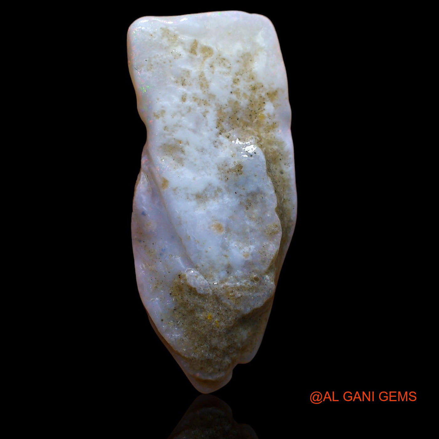 18.00 Cts Natural Australian Fire Opal Loose Gemstone Fancy Rough 40x17x5 mm RA-539