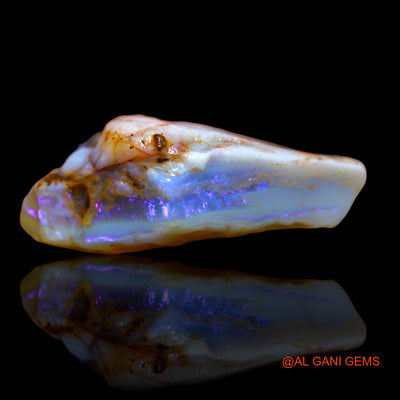 51.00 Cts Natural Australian Fire Opal Fancy Rough Loose Gemstone For Jewelry 33x27x13 mm RA-544