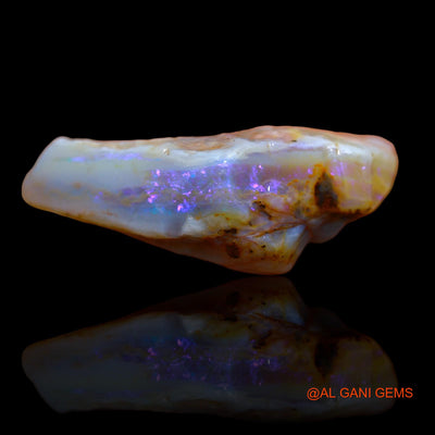 51.00 Cts Natural Australian Fire Opal Fancy Rough Loose Gemstone For Jewelry 33x27x13 mm RA-544