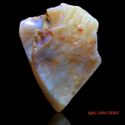 51.00 Cts Natural Australian Fire Opal Fancy Rough Loose Gemstone For Jewelry 33x27x13 mm RA-544