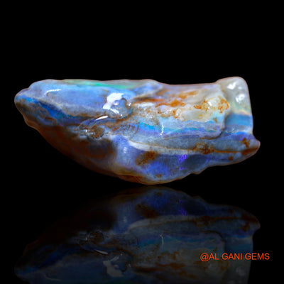 46.00 Cts Natural Australian Fire Opal Loose Gemstone Fancy Rough 29x24x12 mm RA-545