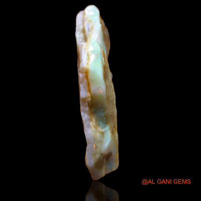 42.00 Cts Unheated Australian Fire Opal Loose Gemstone Fancy Rough Natural 43x22x8 mm RA-546