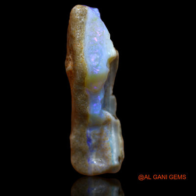 Natural Untreated Fire Opal Loose Gemstone Fancy Rough From Australia 39.00 Cts 42x14x12 mm RA-547