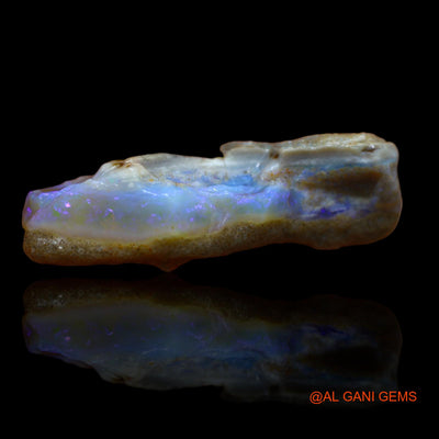 Natural Untreated Fire Opal Loose Gemstone Fancy Rough From Australia 39.00 Cts 42x14x12 mm RA-547