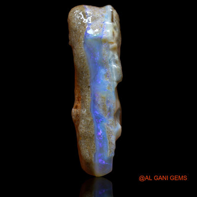 Natural Untreated Fire Opal Loose Gemstone Fancy Rough From Australia 39.00 Cts 42x14x12 mm RA-547