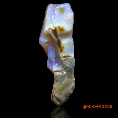 Natural Untreated Fire Opal Loose Gemstone Fancy Rough From Australia 39.00 Cts 42x14x12 mm RA-547