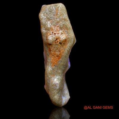 Natural Untreated Fire Opal Loose Gemstone Fancy Rough From Australia 39.00 Cts 42x14x12 mm RA-547