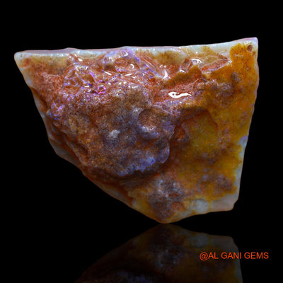 30.00 Cts Natural Australian Fire Opal Loose Gemstone Fancy Rough 32x24x8 mm RA-548