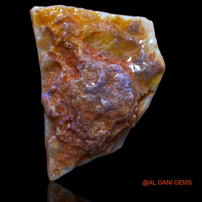 30.00 Cts Natural Australian Fire Opal Loose Gemstone Fancy Rough 32x24x8 mm RA-548