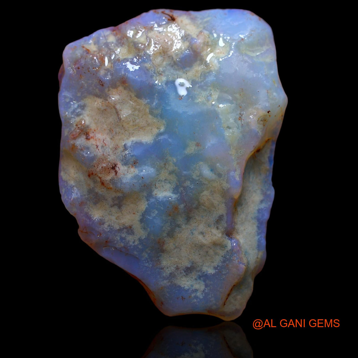 62.00 Cts Natural Australian Fire Opal Loose Gemstone Fancy Rough 41x30x9 mm RA-549