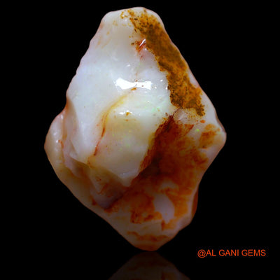 24.10 Cts Natural Australian Fire Opal Loose Gemstone Fancy Rough 26x19x12 mm RA-551