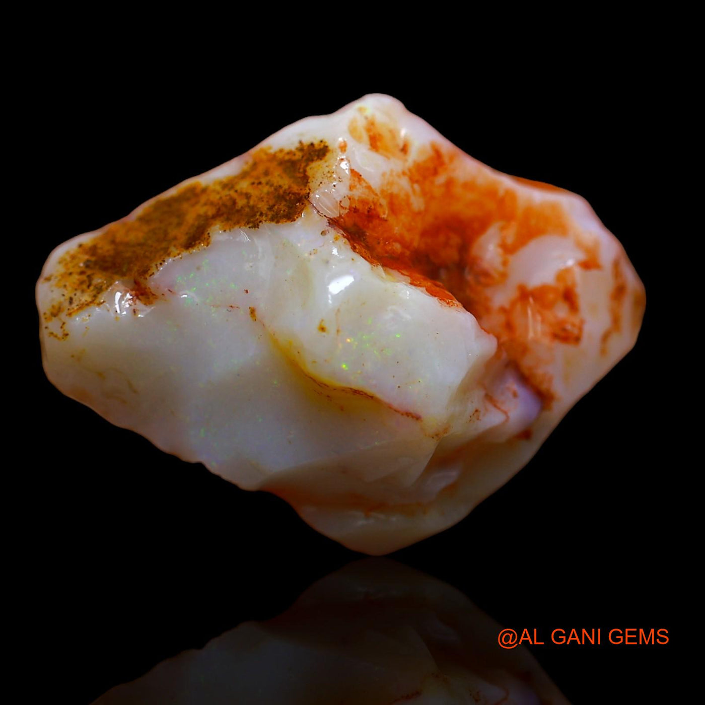 24.10 Cts Natural Australian Fire Opal Loose Gemstone Fancy Rough 26x19x12 mm RA-551
