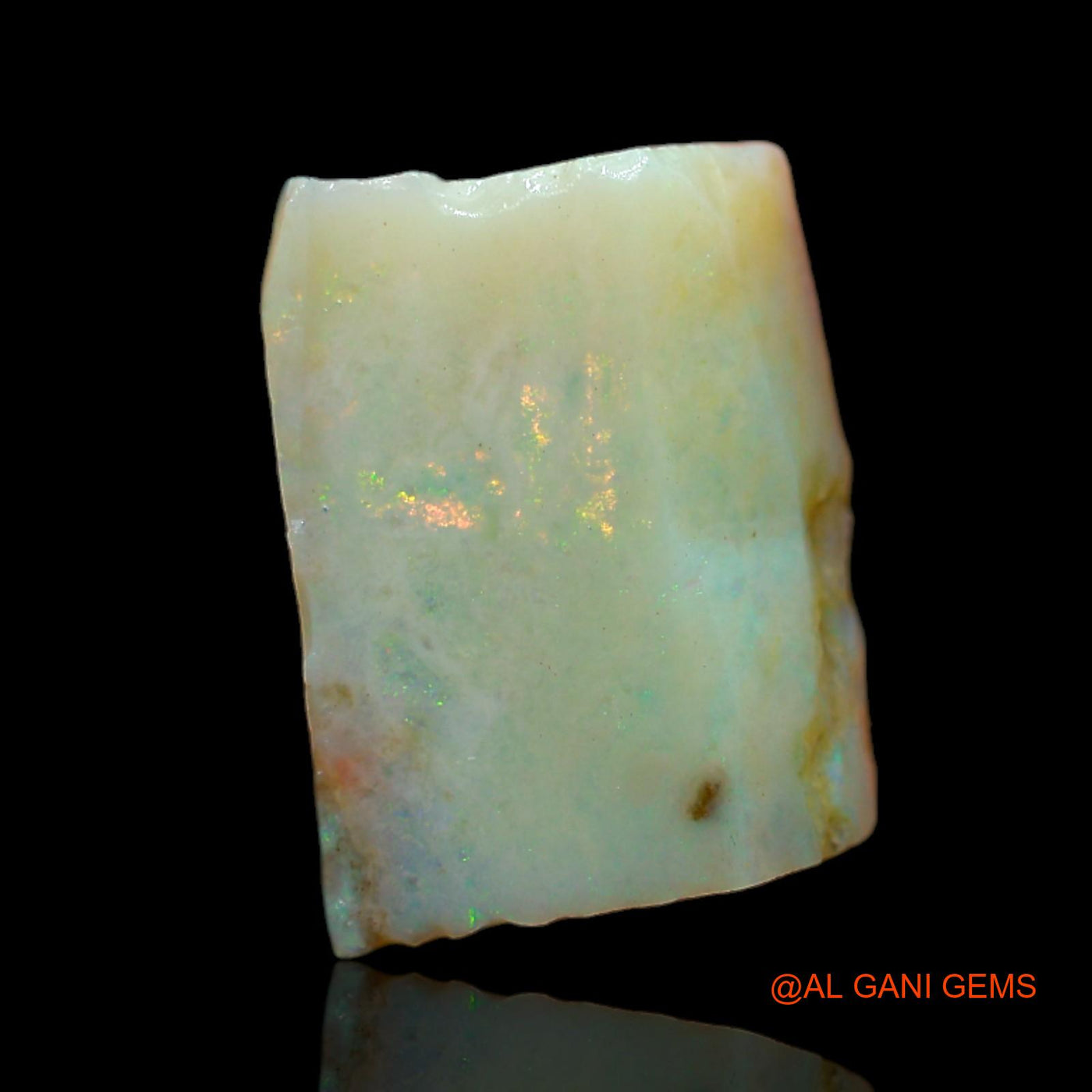 17.15 Cts Natural Australian Fire Opal Fancy Rough Loose Gemstone For Jewelry 20x14x6 mm RA-55