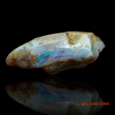 Natural Fire Opal Gemstone 59.60 Cts Loose Fancy Rough From Australia 37x24x11 mm RA-566