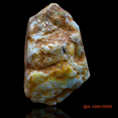 Natural Fire Opal Gemstone 59.60 Cts Loose Fancy Rough From Australia 37x24x11 mm RA-566