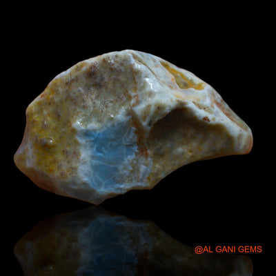 39.30 Cts Natural Australian Fire Opal Loose Gemstone Fancy Rough 36x20x10 mm RA-567