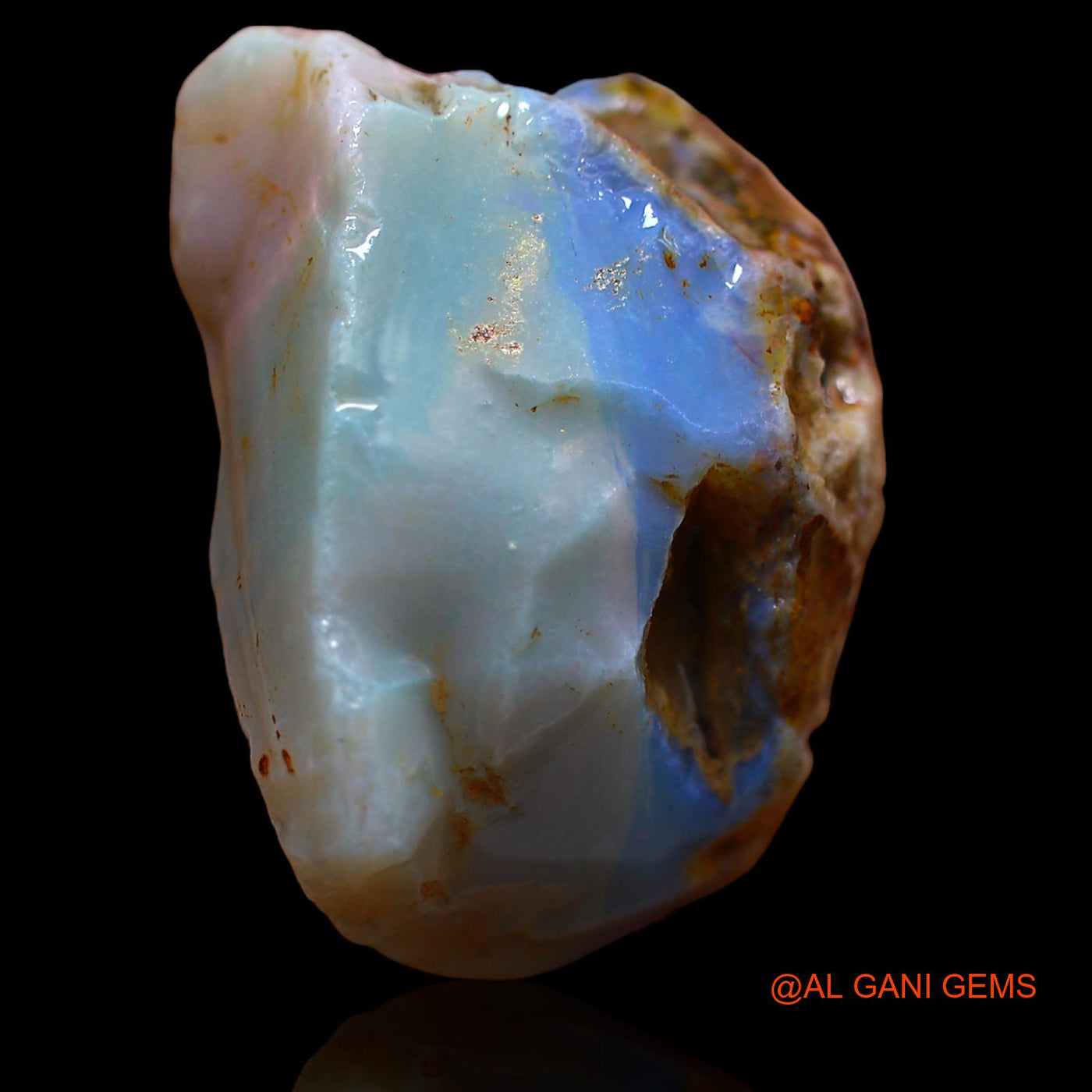 57.40 Cts Natural Australian Opal Fancy Rough Loose Gemstone For Jewelry 26x24x18 mm RA-569