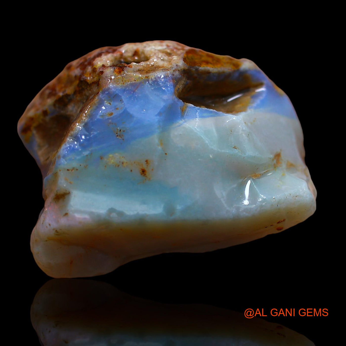 57.40 Cts Natural Australian Opal Fancy Rough Loose Gemstone For Jewelry 26x24x18 mm RA-569