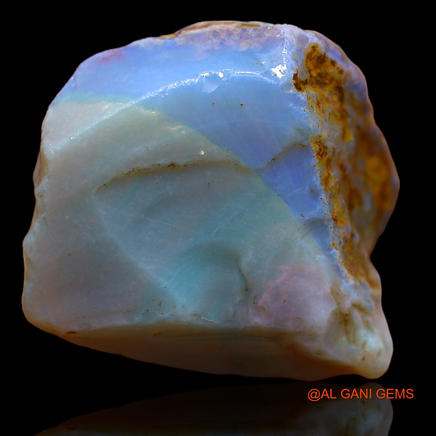 57.40 Cts Natural Australian Opal Fancy Rough Loose Gemstone For Jewelry 26x24x18 mm RA-569