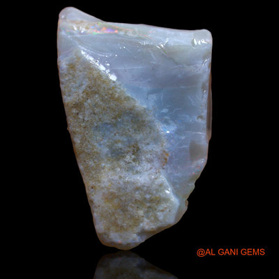 45.75 Cts Natural Australian Fire Opal Loose Gemstone Fancy Rough 38x22x10 mm RA-572