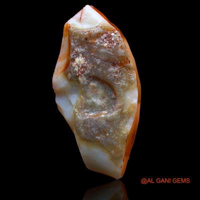 44.45 Cts Natural Australian White Opal Loose Gemstone Fancy Rough 42x20x8 mm RA-573