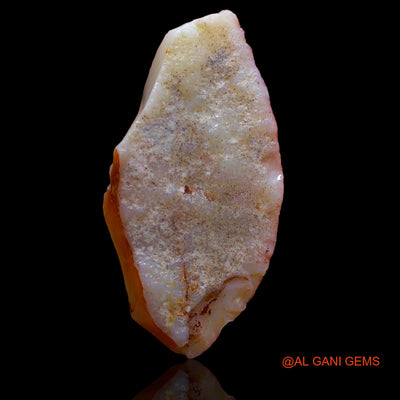 44.45 Cts Natural Australian White Opal Loose Gemstone Fancy Rough 42x20x8 mm RA-573