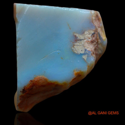 Natural Untreated Fire Opal Loose Gemstone Fancy Rough From Australia 67.80 Cts 31x26x13 mm RA-578