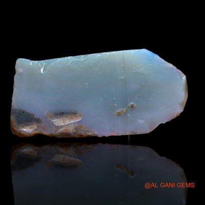 Natural Untreated Fire Opal Loose Gemstone Fancy Rough From Australia 67.80 Cts 31x26x13 mm RA-578