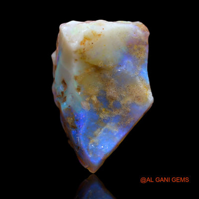 Natural Untreated Fire Opal Loose Gemstone Fancy Rough From Australia 16.75 Cts 25x17x11 mm RA-57