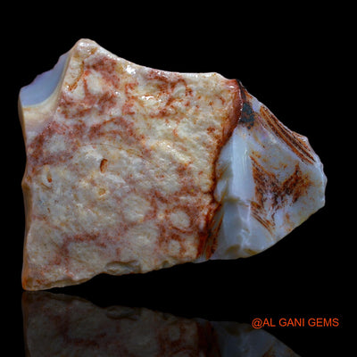69.25 Cts Unheated Australian Fire Opal Loose Gemstone Fancy Rough Natural 40x28x11 mm RA-580