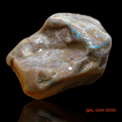 69.00 Cts Natural Australian Fire Opal Fancy Rough Loose Gemstone For Jewelry 32x23x18 mm RA-583