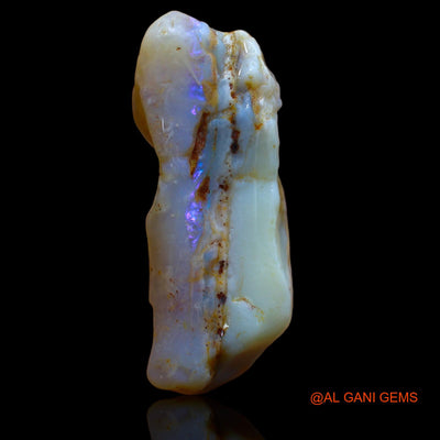 Natural Untreated Fire Opal Loose Gemstone Fancy Rough From Australia 75.65 Cts 34x29x11 mm RA-588