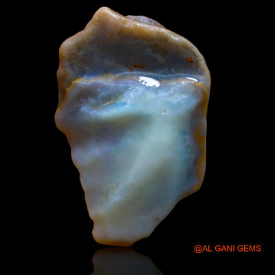 65.25 Cts Natural Australian Fire Opal Loose Gemstone Fancy Rough 48x30x10 mm RA-597