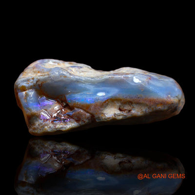 Natural Fire Opal Gemstone 152.85 Cts Loose Fancy Rough From Australia 52x31x19 mm RA-598