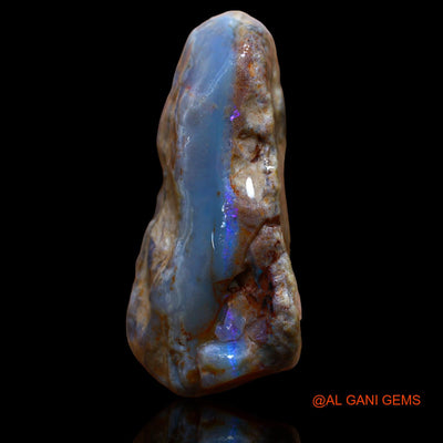 Natural Fire Opal Gemstone 152.85 Cts Loose Fancy Rough From Australia 52x31x19 mm RA-598