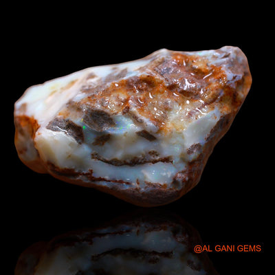 169.75 Cts Natural Australian Fire Opal Loose Gemstone Fancy Rough 50x33x26 mm RA-599
