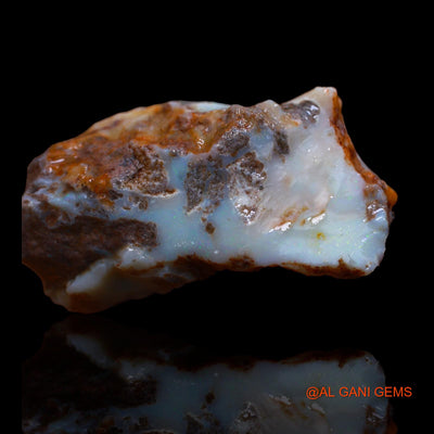 169.75 Cts Natural Australian Fire Opal Loose Gemstone Fancy Rough 50x33x26 mm RA-599