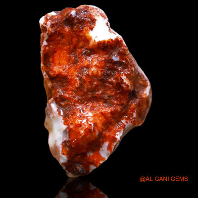 169.75 Cts Natural Australian Fire Opal Loose Gemstone Fancy Rough 50x33x26 mm RA-599